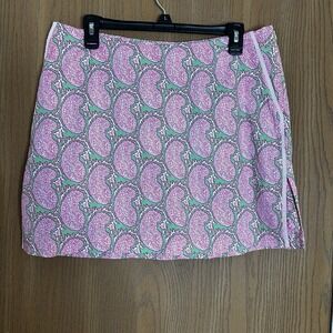 Golftini Pink and Green Women's Skort